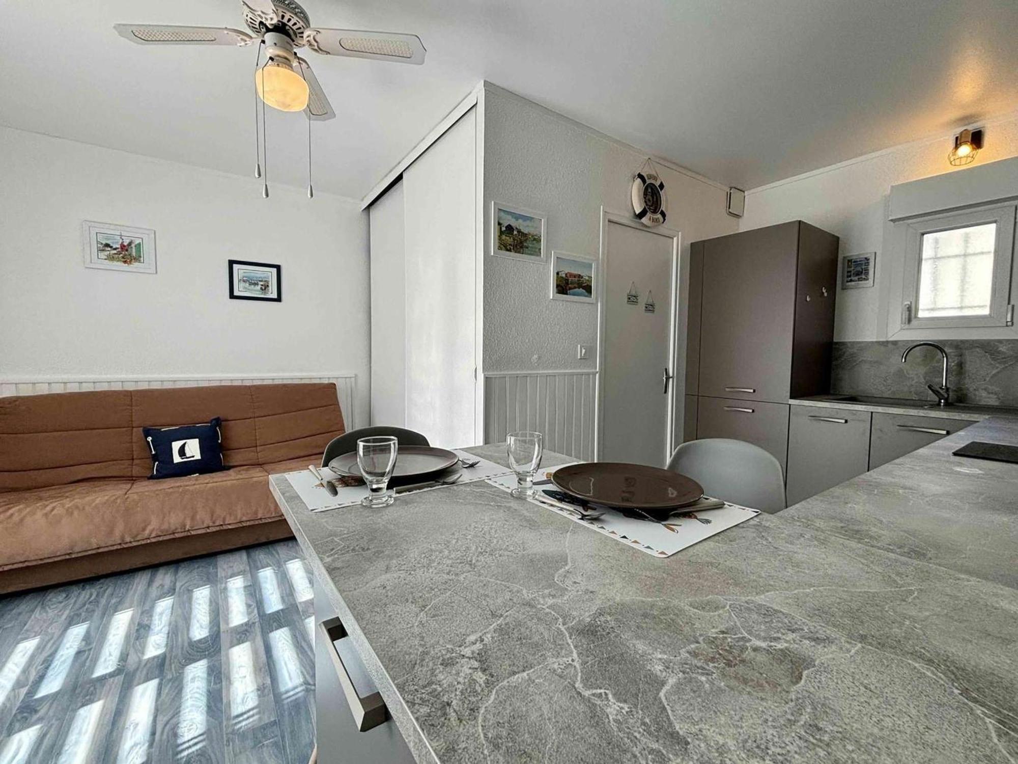 Studio Charmant A La Cotiniere Proche Plages Et Commerces, Terrasse Privee, Parking Inclus - Fr-1-246A-291 Saint-Pierre-d'Oleron Eksteriør bilde